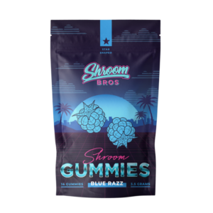 magic mushroom gummies – blue raz (3.5g)